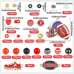 DIY Rugby Beads Kits&nbsp;DIY-BM0001-53