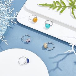 DIY Stainless Steel Finger Ring Making Kits&nbsp;DIY-UN0002-29P