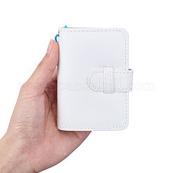 PU Mini Photocard Holder Book&nbsp;AJEW-WH20060-22B