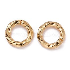 Brass Open Jump Rings&nbsp;X-KK-F824-110A-G