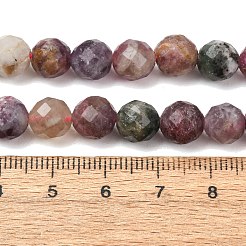 Natural Plum Blossom Tourmaline Beads Strands&nbsp;G-D110-A01-01