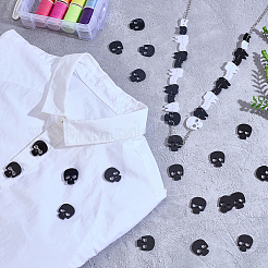 60Pcs Acrylic Buttons&nbsp;BUTT-PH0001-59A-02