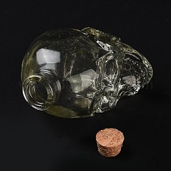 Skull Glass Wine Bottle&nbsp;BOTT-PW0011-66A