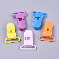 Eco-Friendly PC Plastic Baby Pacifier Clips&nbsp;AJEW-K010-01