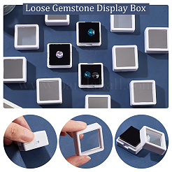 Plastic Loose Diamond Display Boxes&nbsp;CON-WH0087-55B