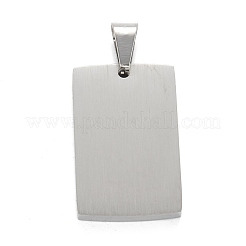 Tarnish Resistant 304 Stainless Steel Pendants&nbsp;STAS-F272-02P