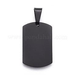 201 Stainless Steel Stamping Blank Tag Pendants&nbsp;STAS-O044-01-B122
