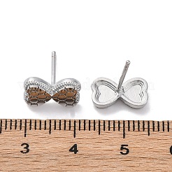 Brass Stud Earrings&nbsp;EJEW-D288-16P