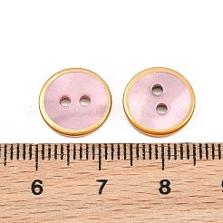 2-Hole Naturl Black Lip Shell Button&nbsp;SH-CBA0ED6-01B