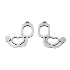 Non-Tarnish 201 Stainless Steel Pendants&nbsp;STAS-Q240-041P