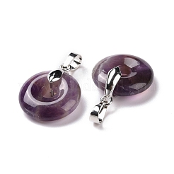 Natural Amethyst Pendants&nbsp;G-E059-01P-02