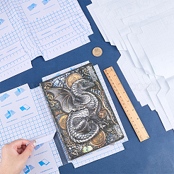 10Pcs Self-adhesive Plastic Book Cover&nbsp;AJEW-WH0752-332C