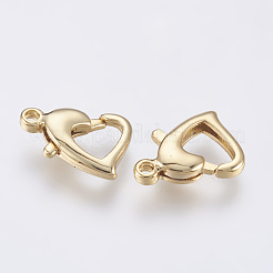 Brass Lobster Claw Clasps&nbsp;KK-O106-31G