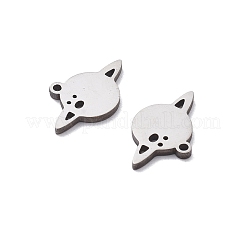 201 Stainless Steel Charms&nbsp;STAS-V001-17