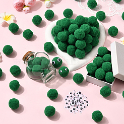 150Pcs Polyester Pom Pom Ball&nbsp;DIY-SC0031-33A