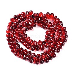 Electroplate Glass Beads Strands&nbsp;EGLA-Q128-01A