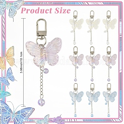 20Pcs Acrylic Pendant Decorations&nbsp;HJEW-YW00252-01