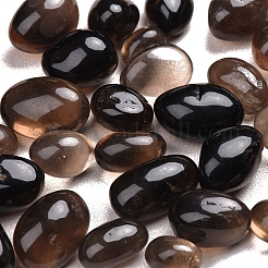 Natural Smoky Quartz Oval Palm Stone Reiki Polished Healing Pocket Worry Stone&nbsp;PW-WGB8A83-01