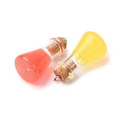 Transparent Resin Pendants&nbsp;RESI-K048-04