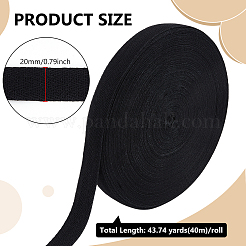 40M Polycotton Herringbone Ribbon&nbsp;OCOR-WH0003-076B-01