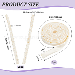 Women's Wedding Dress Zipper Replacement&nbsp;SRIB-WH0012-07D