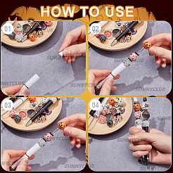 Halloween DIY Beadable Pen Making Kit&nbsp;DIY-SC0025-97