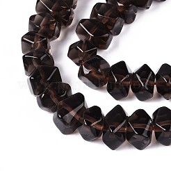 Natural Ice Obsidian Beads Strands&nbsp;G-D091-A26