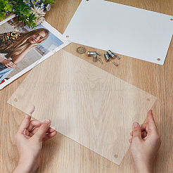 Heat Transfer Tempered Glass Cutting Board&nbsp;DIY-WH0349-389A