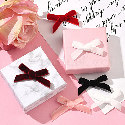 72Pcs 6 Colors Velvet Bowknot Costume Accessories&nbsp;DIY-SP0004-95