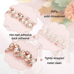 1 Yard Crystal Hotfix Rhinestone Bridal Belt Trim Chain&nbsp;DIY-FG0004-44B