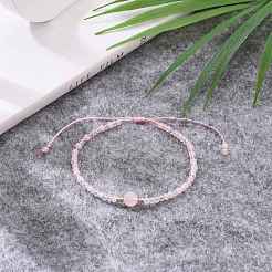 Adjustable Nylon Thread Braided Bead Bracelets&nbsp;BJEW-JB05658-01