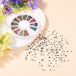 Pointed Back Glass Rhinestone Cabochons&nbsp;RGLA-YS0001-04A