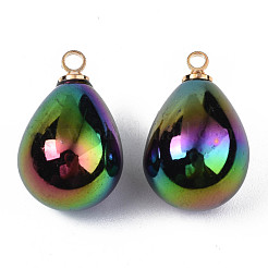 Electroplate Acrylic Pendants&nbsp;PACR-S223-02B