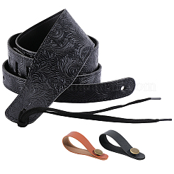 3Pcs 3 Styles PU Leather Adjustable Guitar Shoulder Strap&nbsp;AJEW-CL0003-60