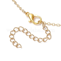 Alloy Enamel Handbag Pendant Brass Cable Chain Necklaces for Women&nbsp;NJEW-JN05273