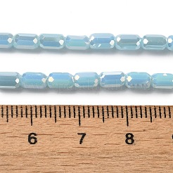 Electroplate Glass Beads Strands&nbsp;EGLA-D031-01-09