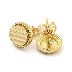 Brass Ear Studs&nbsp;EJEW-P261-06G