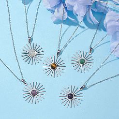 Stainless Steel Cable Chain Necklaces&nbsp;NJEW-JN04834