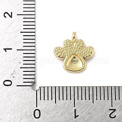 Brass Enamel Charms&nbsp;KK-C110-31G-01