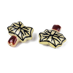 Handmade Lampwork Enamel Beads&nbsp;LAMP-T023-21B
