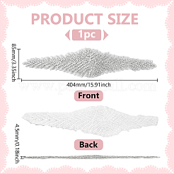 Seed Bead Cloth Hotfit Rhinestone&nbsp;DIY-WH0666-002B