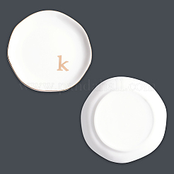 Round Ceramic Jewelry Dish&nbsp;AJEW-WH20067-023C