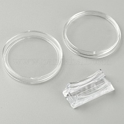 PE Plastic Coin Display Box&nbsp;ODIS-WH0248-215