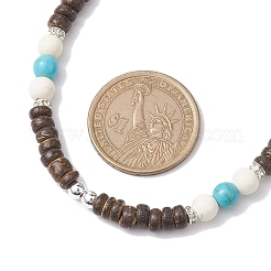 Natural Wenge Wood Pendant Necklaces&nbsp;NJEW-JN04791-03