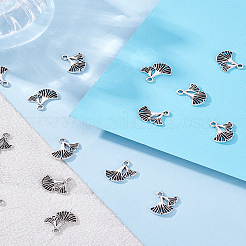 120Pcs Tibetan Style Alloy Pendants&nbsp;TIBEP-LP0001-12