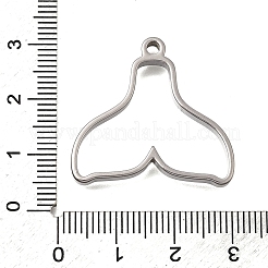 304 Stainless Steel Hollow Pendants&nbsp;STAS-D381-02E-P
