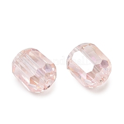 Electroplate Column Glass Beads&nbsp;EGLA-A043-02-AB17