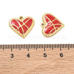Basketball Pattern 304 Stainless Steel Enamel Pendants&nbsp;STAS-Q119-09G-04