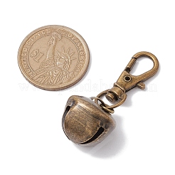 Iron Bell Pendant Decoration&nbsp;HJEW-JM02227-01