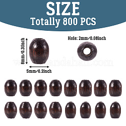 800Pcs Natural Wood Beads&nbsp;WOOD-KS0001-24